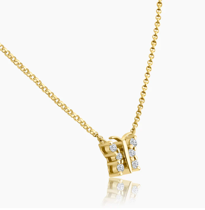 Butterfly Necklace – Henri Noël