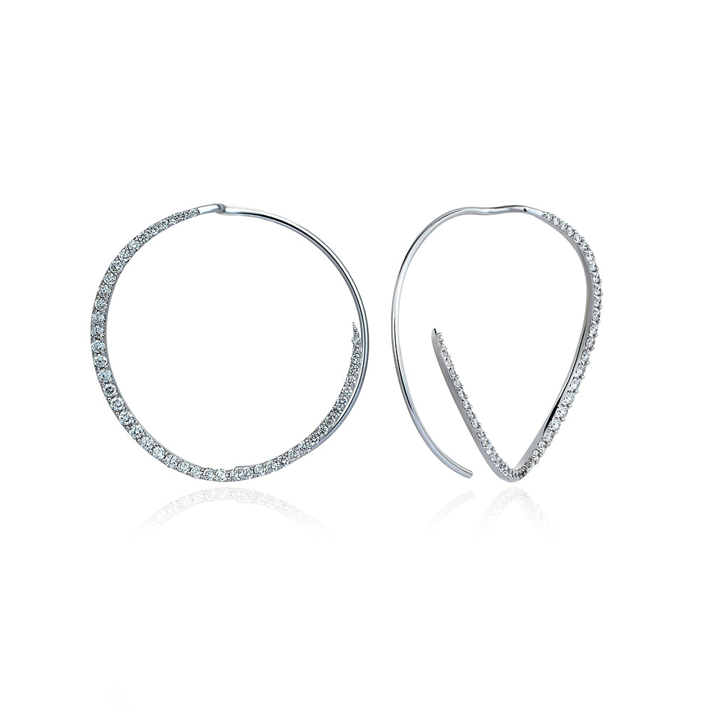 Camden Diamond Hoops – Henri Noël