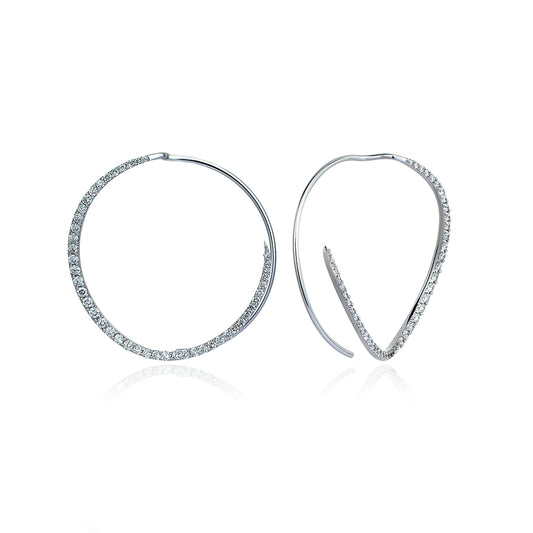 Camden Diamond Hoops – Henri Noël