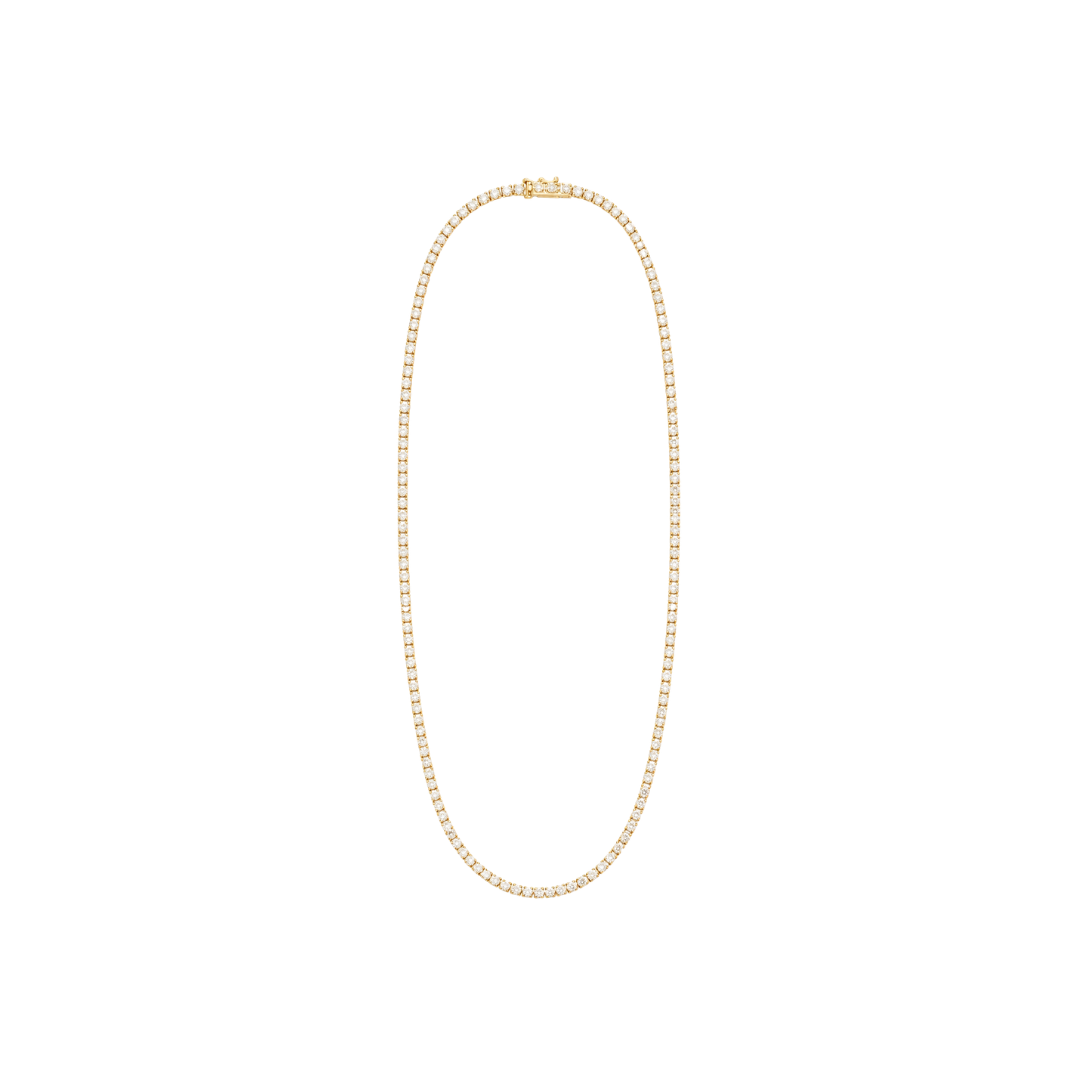 Capri Diamond Tennis Necklace – Henri Noël