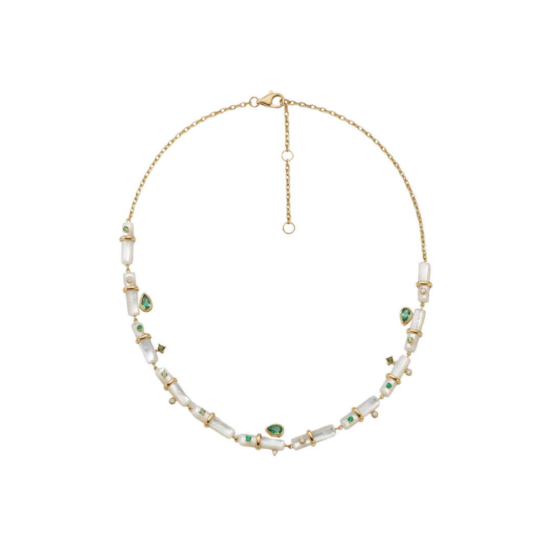 Carolina Neves- Gemstone Necklace – Henri Noël