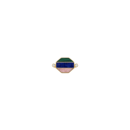 Carolina Neves- Gemstone Plate Ring – Henri Noël