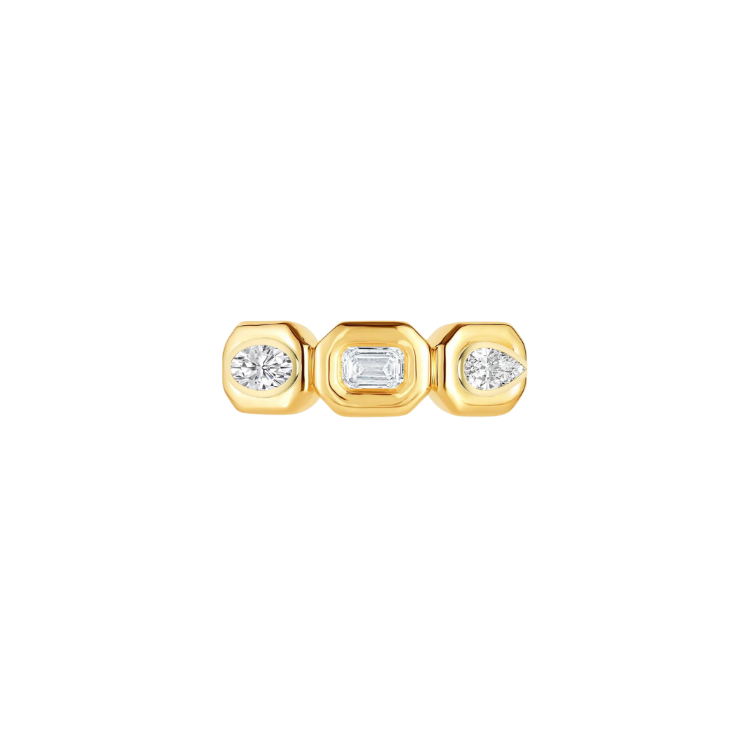 Chunky Bezel Diamond Eternity Band – Henri Noël
