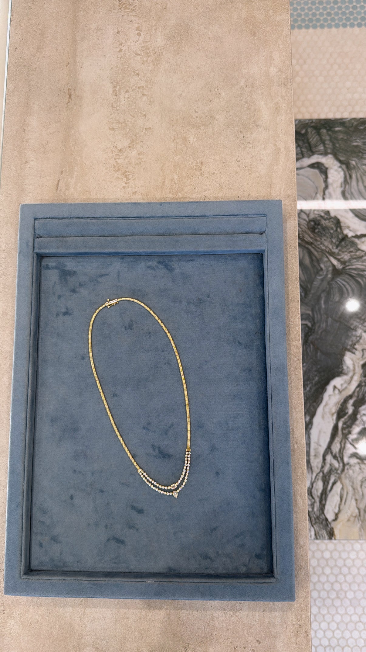 Cleo Diamond Necklace – Henri Noël