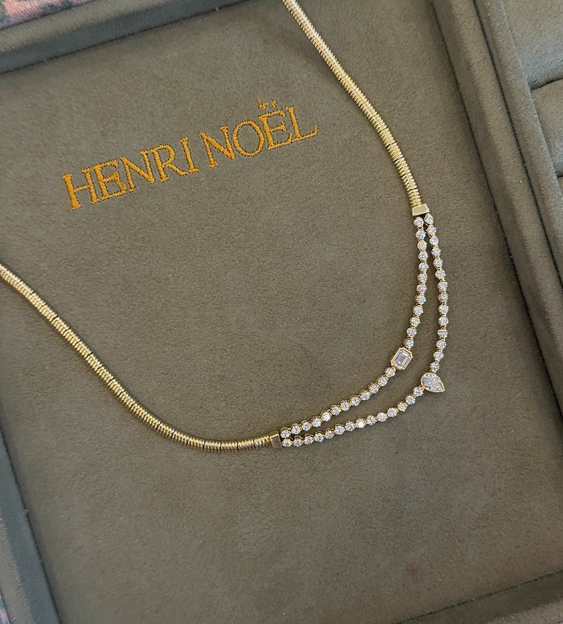 Cleo Diamond Necklace – Henri Noël