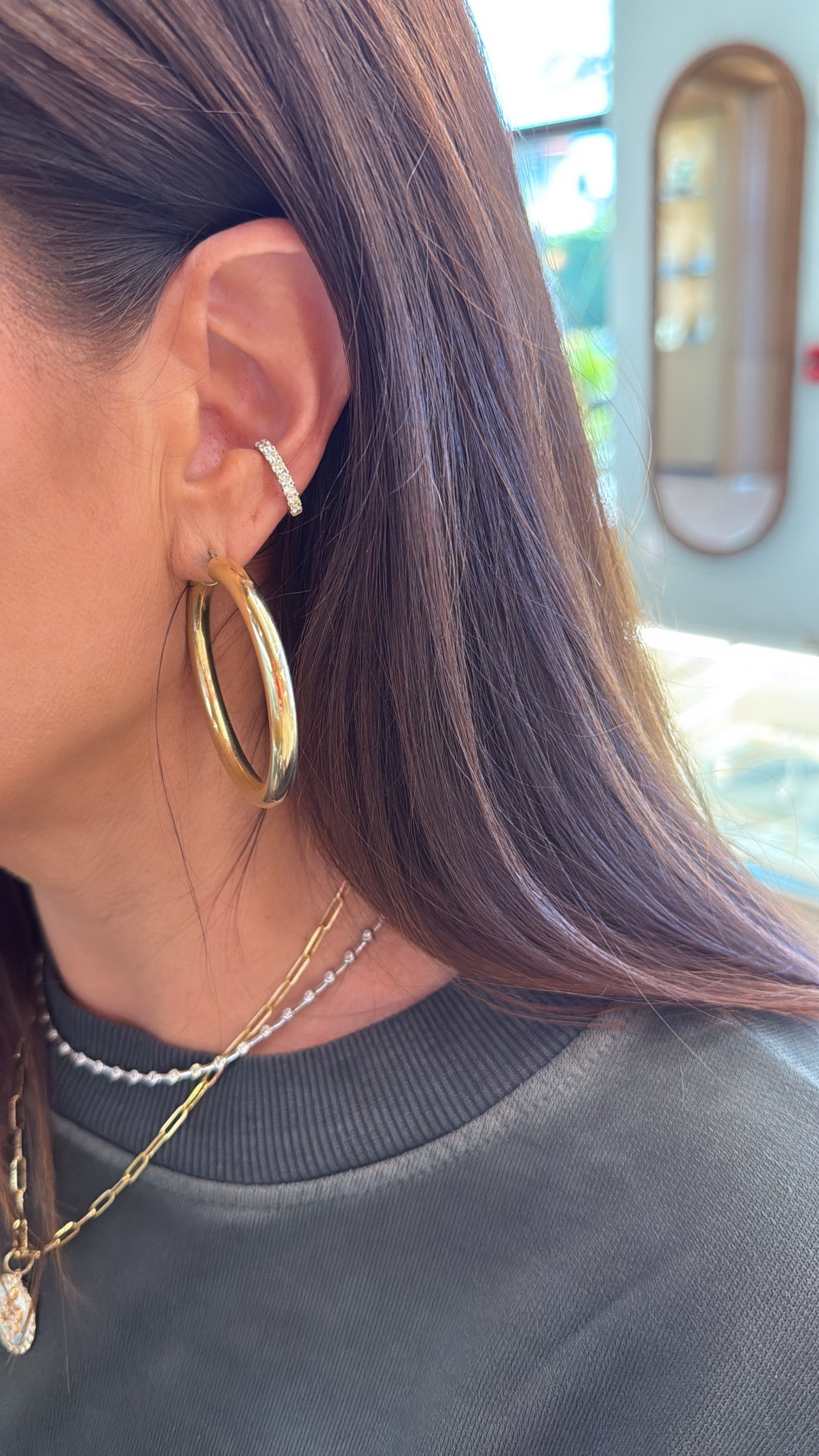 Diamond Ear Cuff – Henri Noël