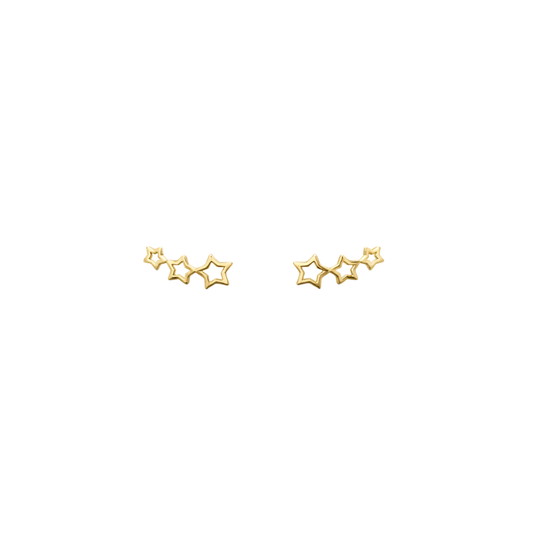 Cut Out Star Earring Climbers