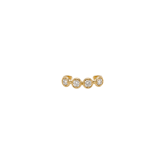 Diamond Compass Bezel Ear Cuff – Henri Noël