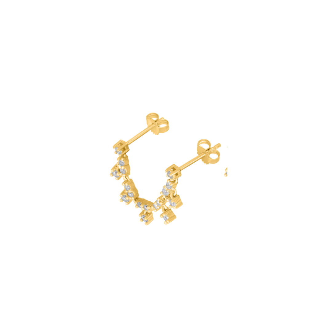 Diamond Drop Jump Rope Earrings – Henri Noël