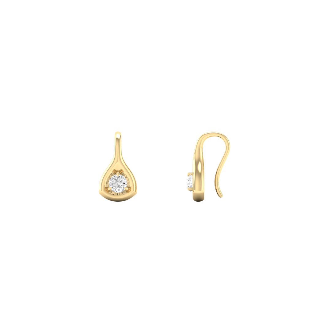 Diamond Gumdrop Earrings – Henri Noël