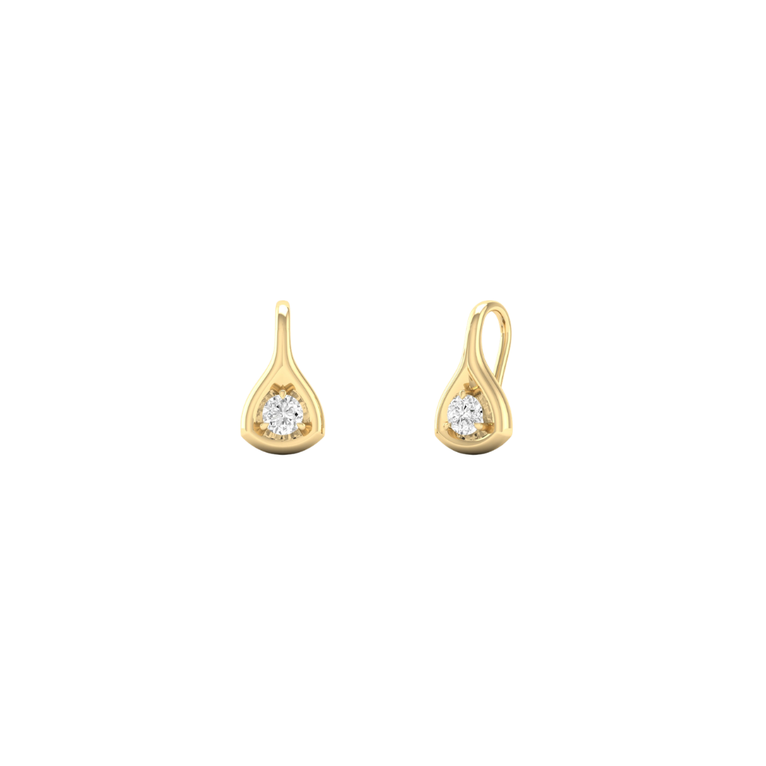 Diamond Gumdrop Earrings – Henri Noël