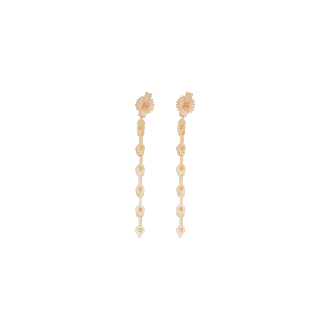 Diamond Prong Drop Earrings – Henri Noël