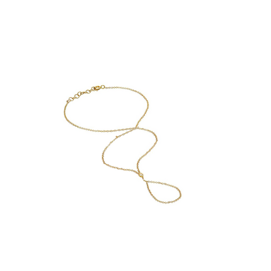 Diamond Bezel Hand Chain – Henri Noël