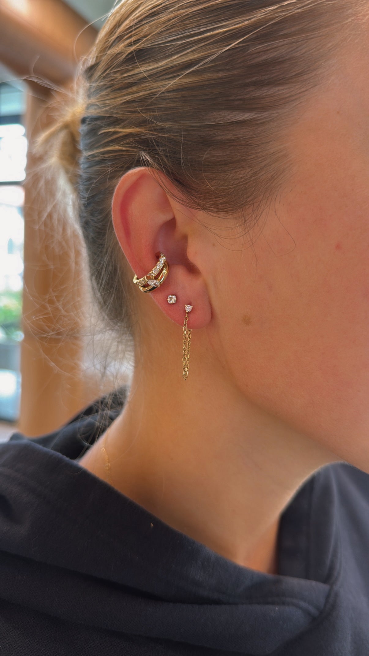 Maraquise Diamond Ear Cuff – Henri Noël