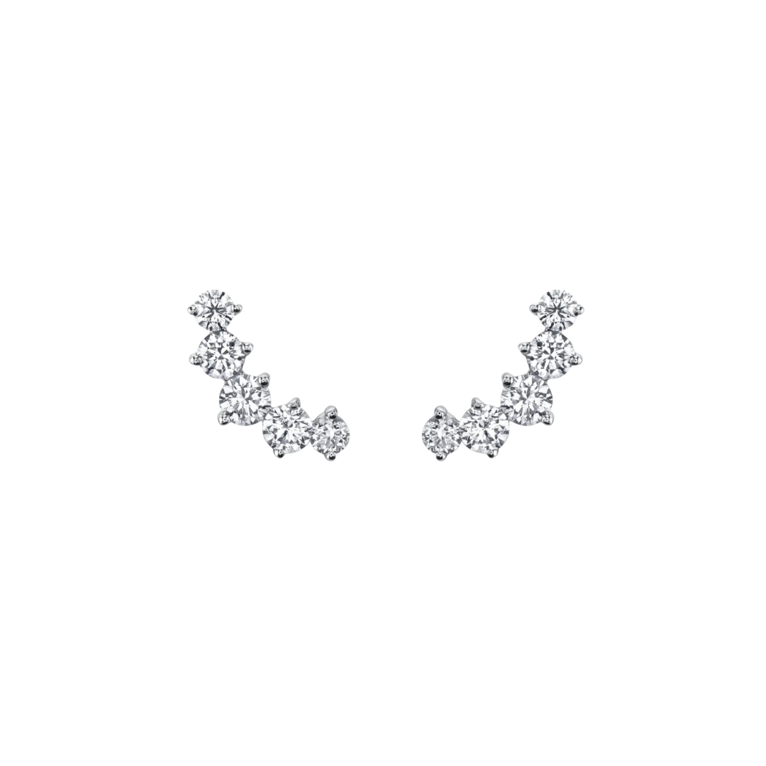 Diamond Ear Climber – Henri Noël