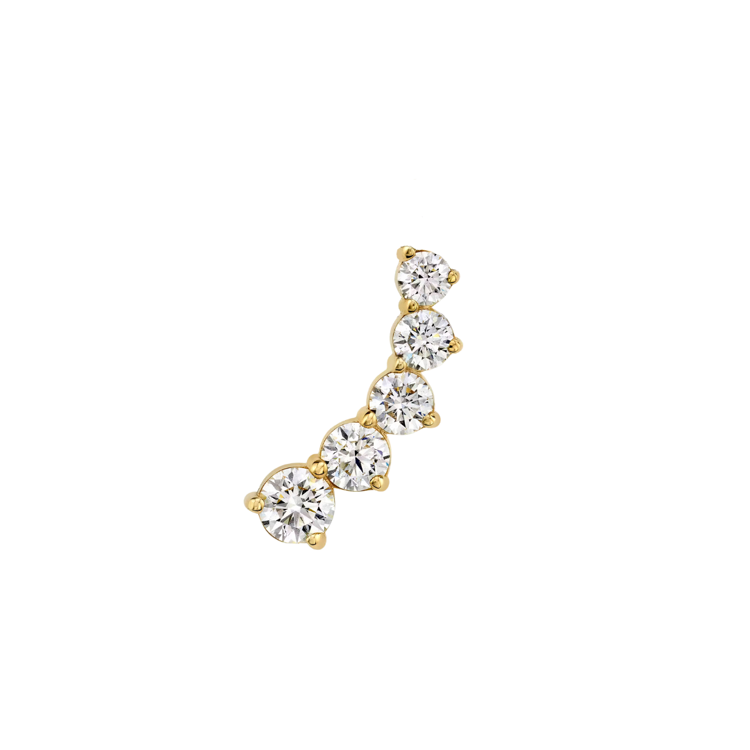 Diamond Ear Climber – Henri Noël