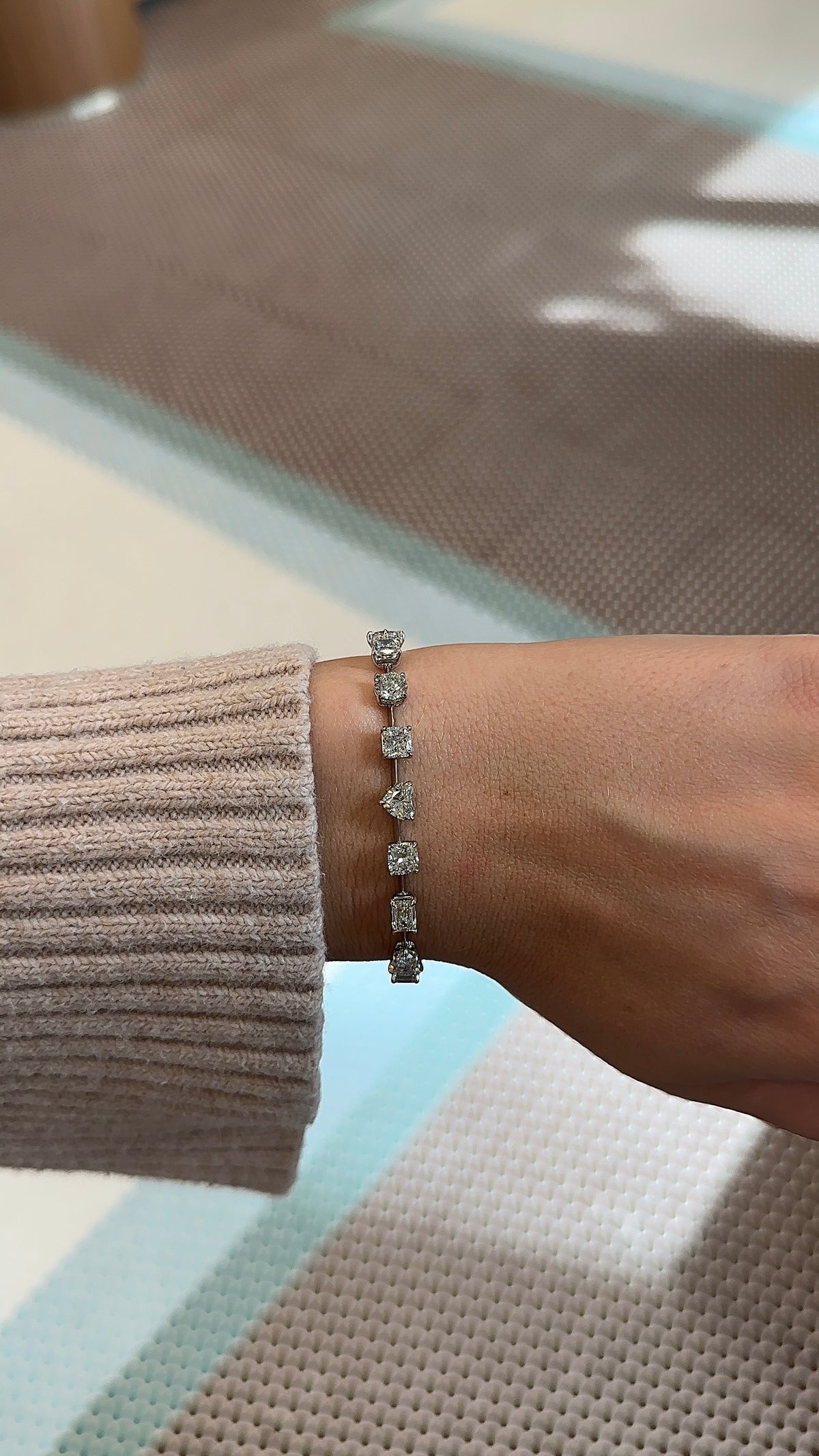 Diamond Fancy Cut Bracelet – Henri Noël