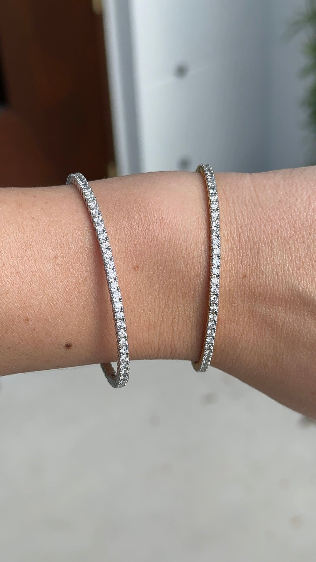 Diamond Flex Bangle – Henri Noël
