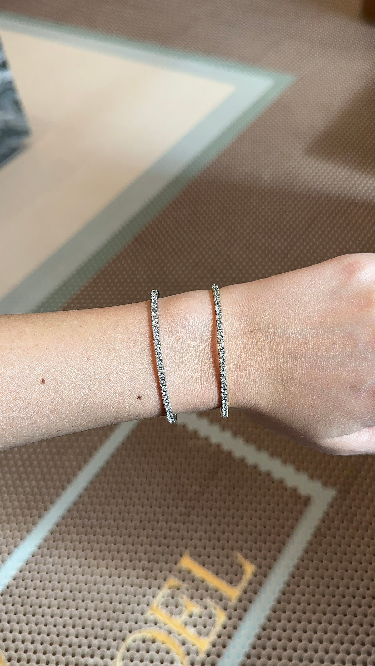 Diamond Flex Bangle – Henri Noël