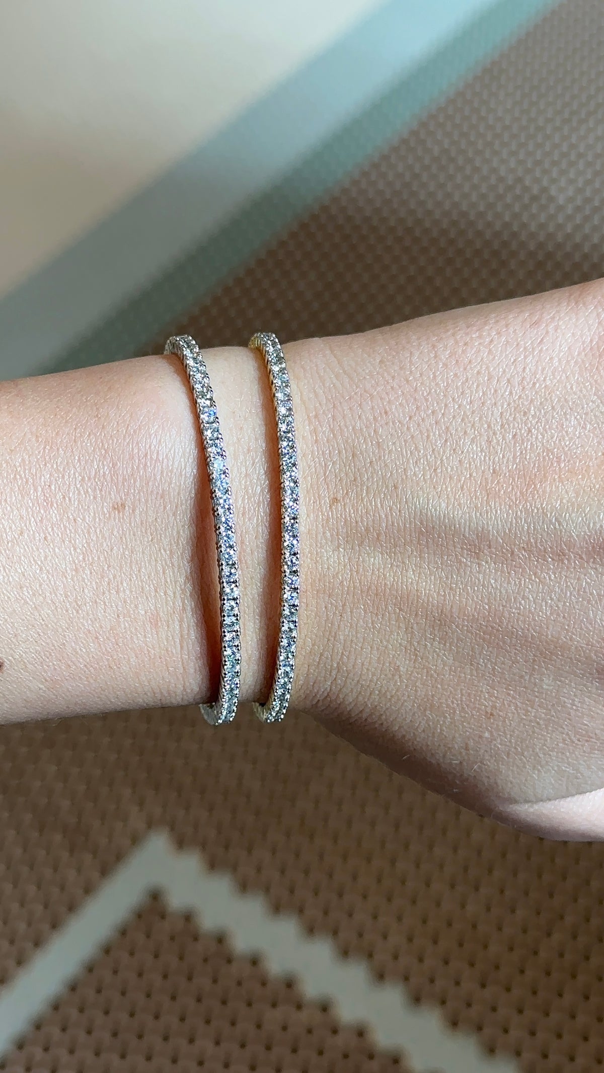 Diamond Flex Bangle – Henri Noël