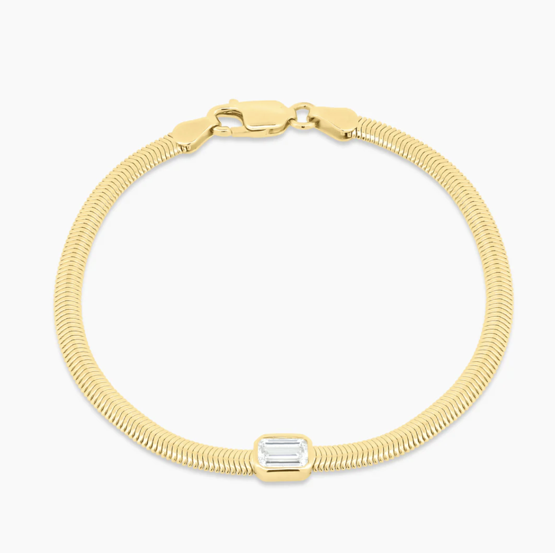 Diamond Herringbone Bracelet – Henri Noël