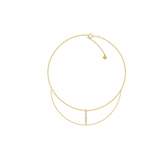 Diamond Line Bracelet – Henri Noël