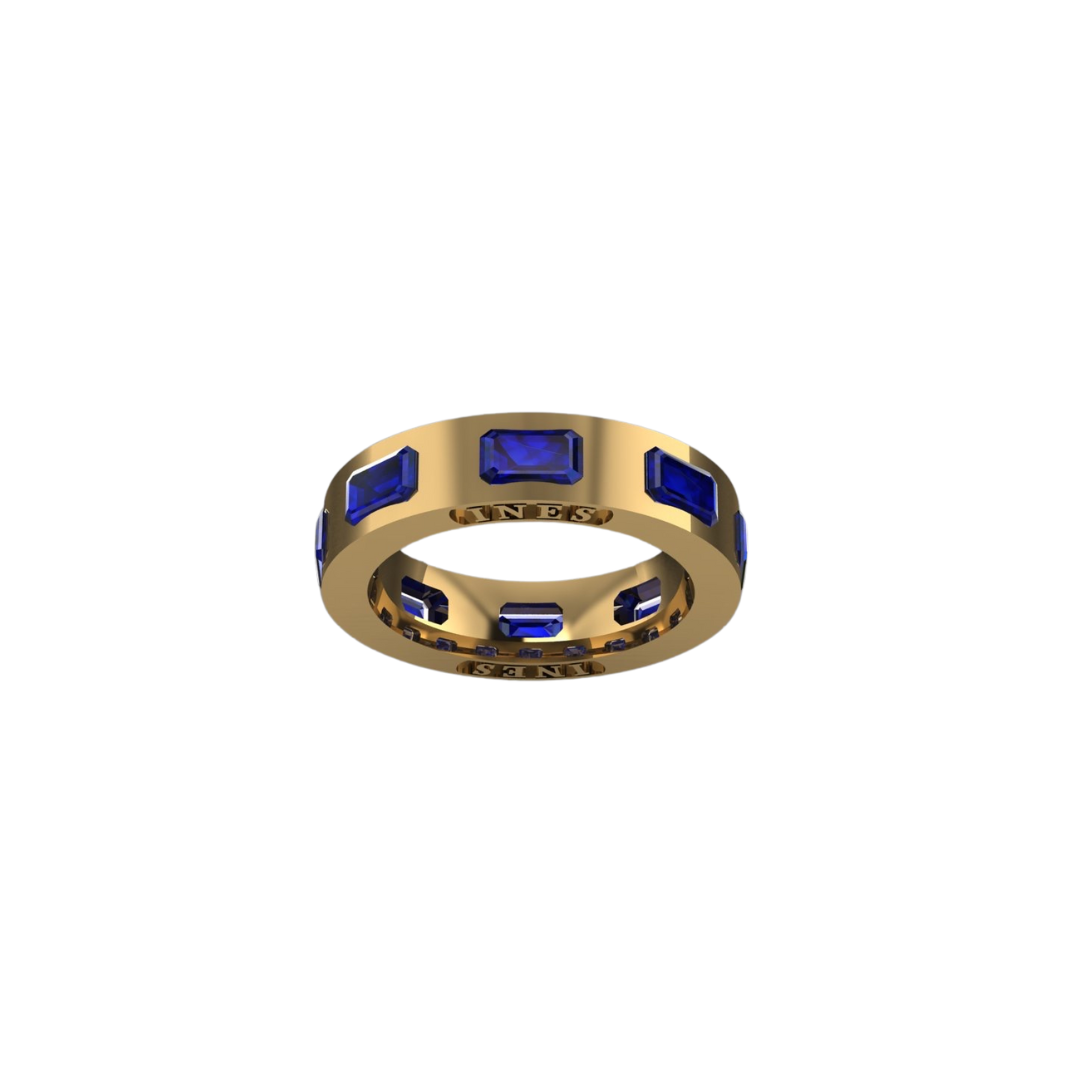 Diamond Name Eternity Band – Henri Noël