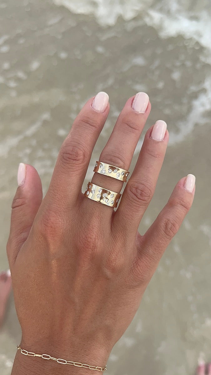 Diamond Sky Cigar Ring – Henri Noël
