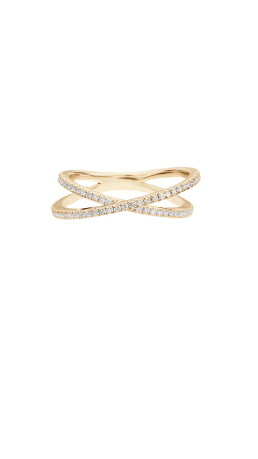 Diamond Square X ring – Henri Noël