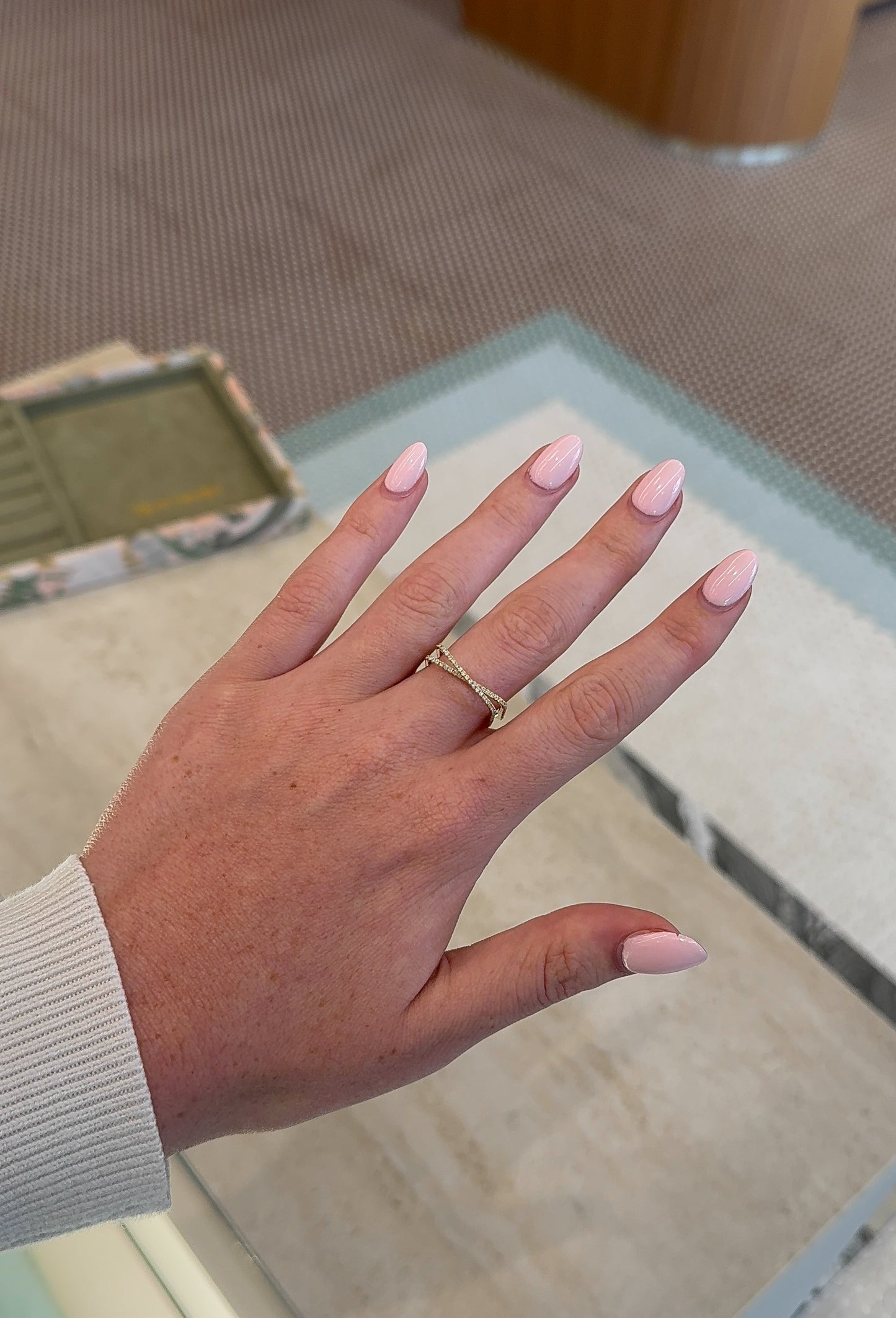 Diamond Square X ring – Henri Noël