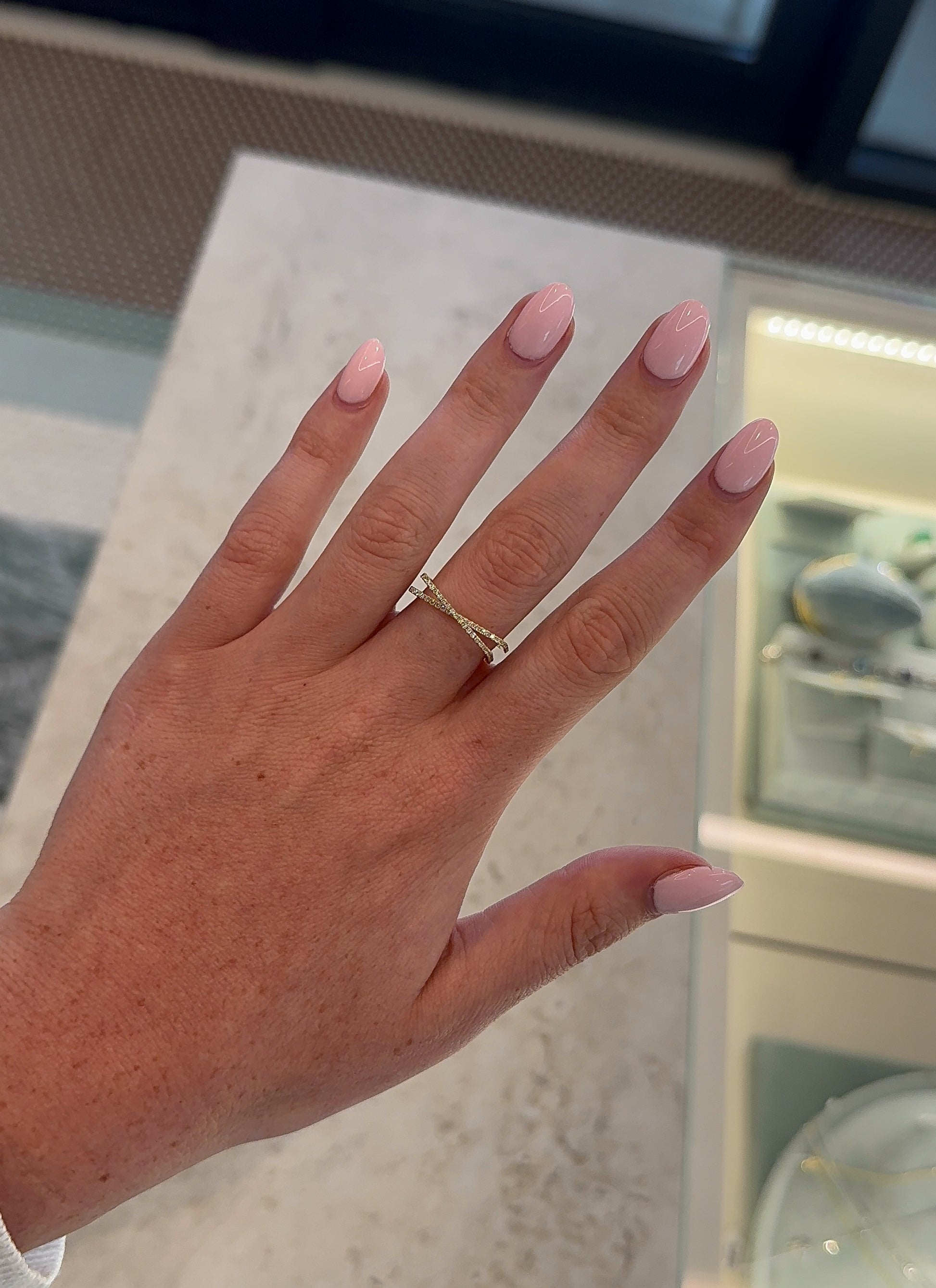 Diamond Square X ring – Henri Noël
