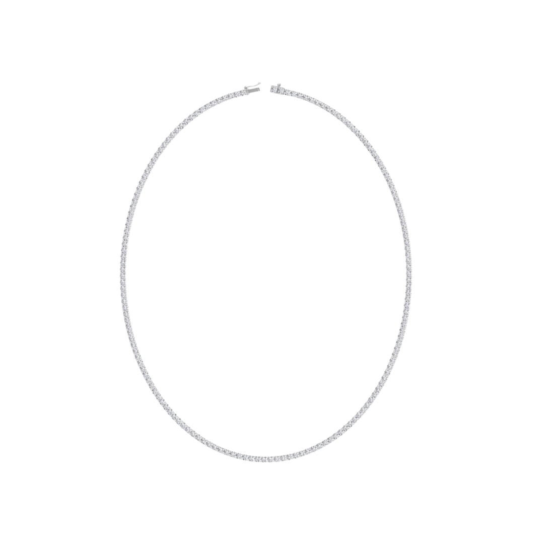 Diamond Tennis Necklace – Henri Noël