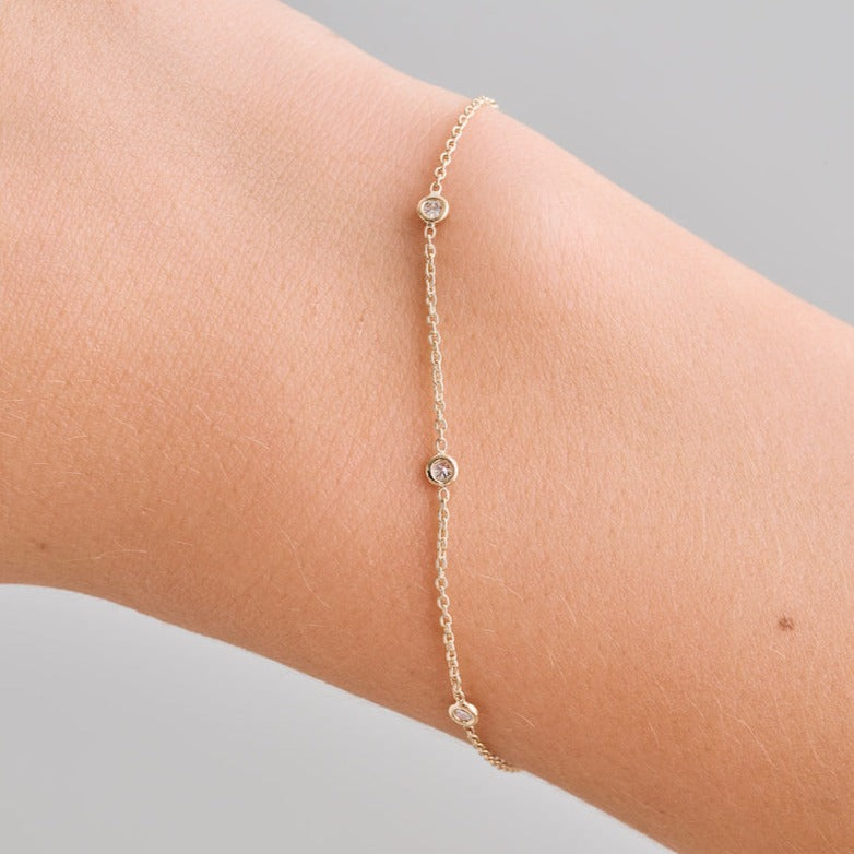 Diamonds by the Inch Bracelet – Henri Noël