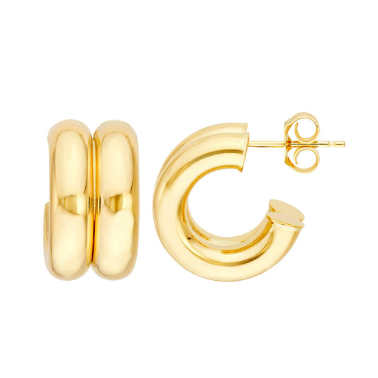 Double Chunky Hoops – Henri Noël