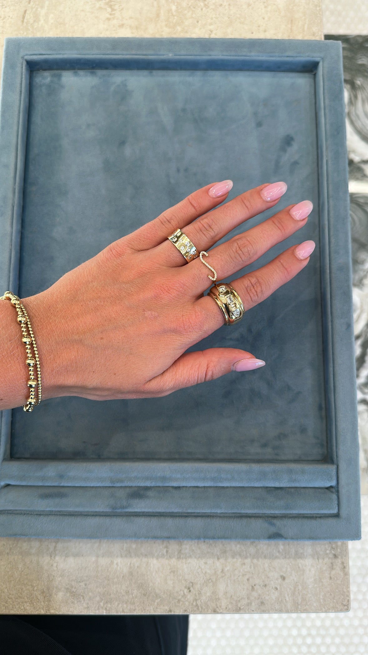 kWIT Jewelry- Letter Rings