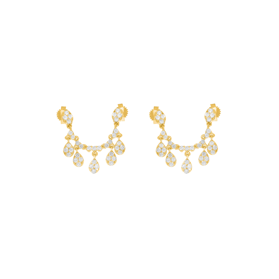 Diamond Pave Pear Jump Rope