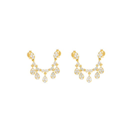 Diamond Pave Pear Jump Rope