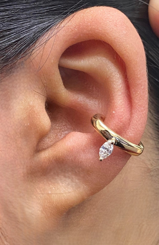 Maraquise Diamond Ear Cuff – Henri Noël