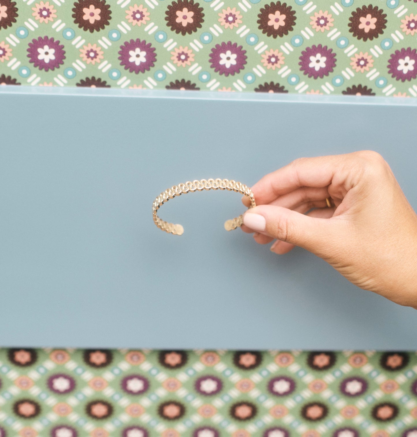 Wave Cuff Bracelet