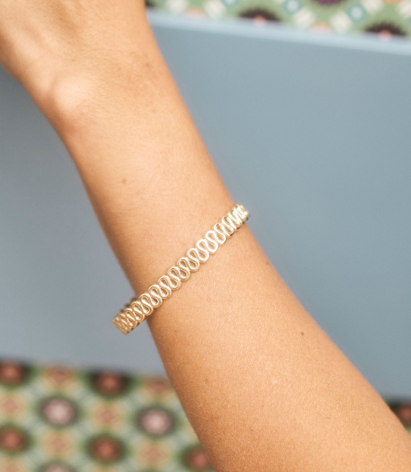 Wave Cuff Bracelet