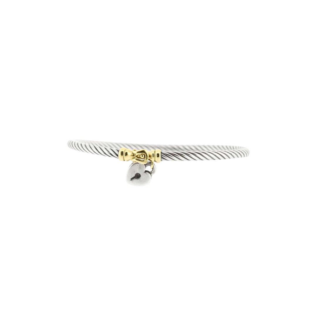 Estate David Yurman Bangle with Heart Locket