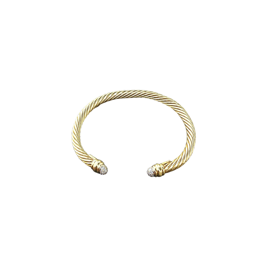Estate David Yurman Cuff with diamonds