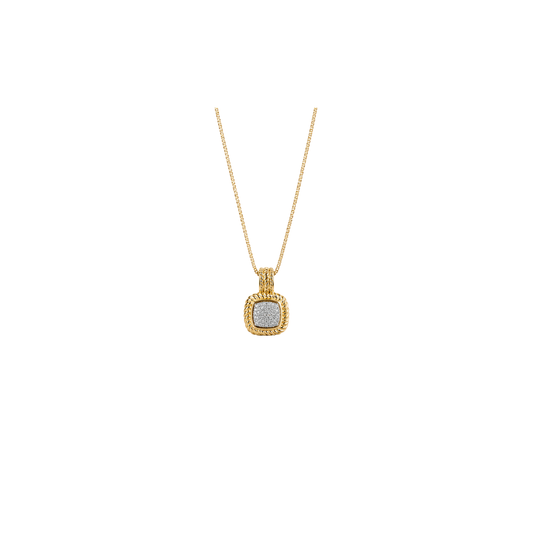 Estate David Yurman Diamond Pendant Necklace – Henri Noël