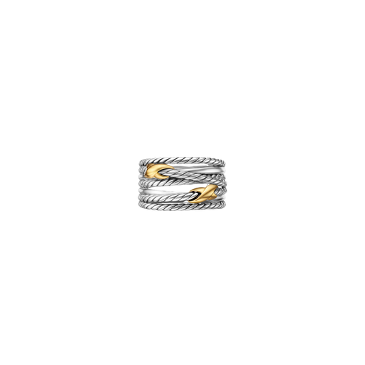 Estate David Yurman Double X Crossover Ring