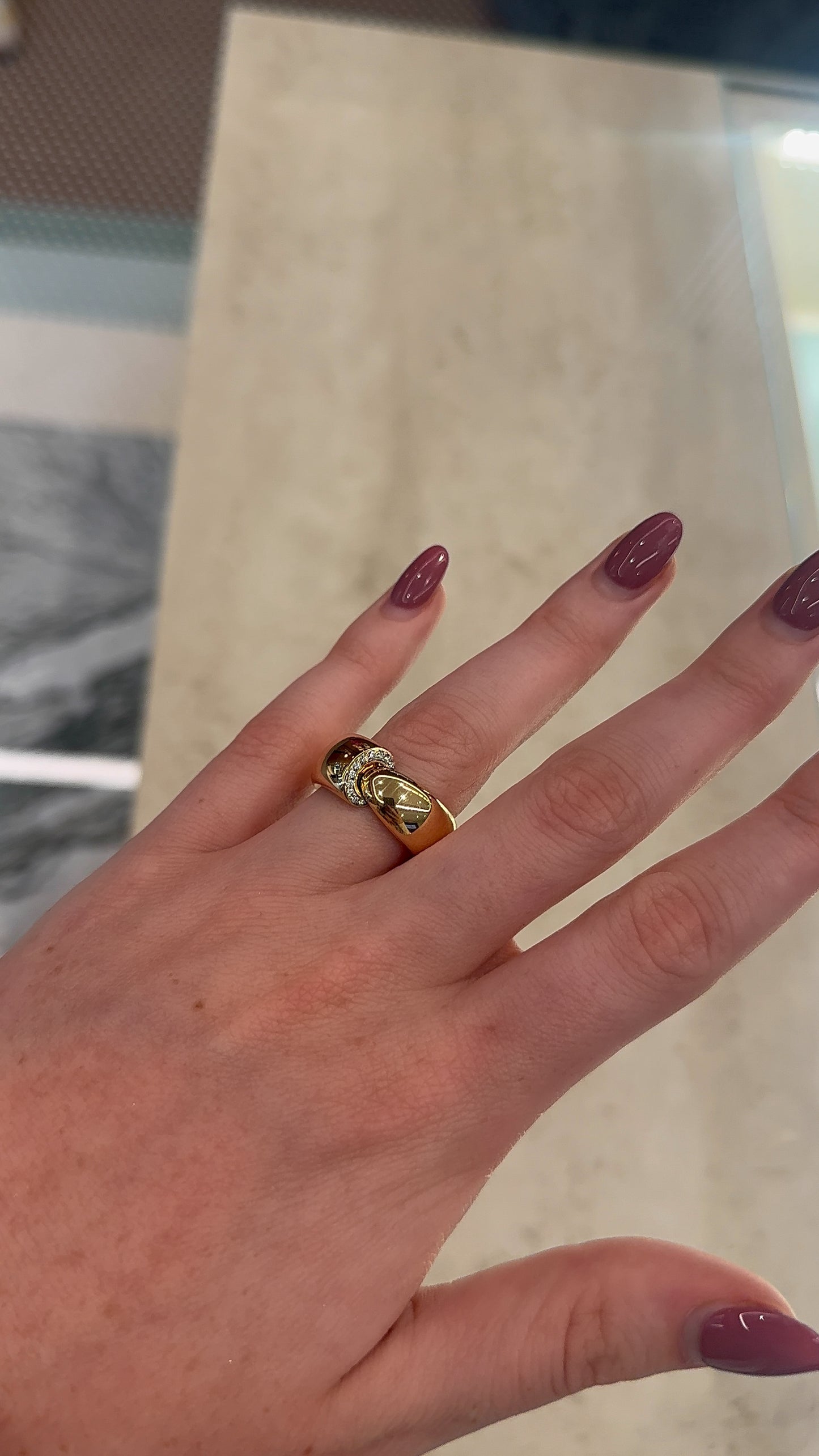 Estate Vhernier Calla Ring