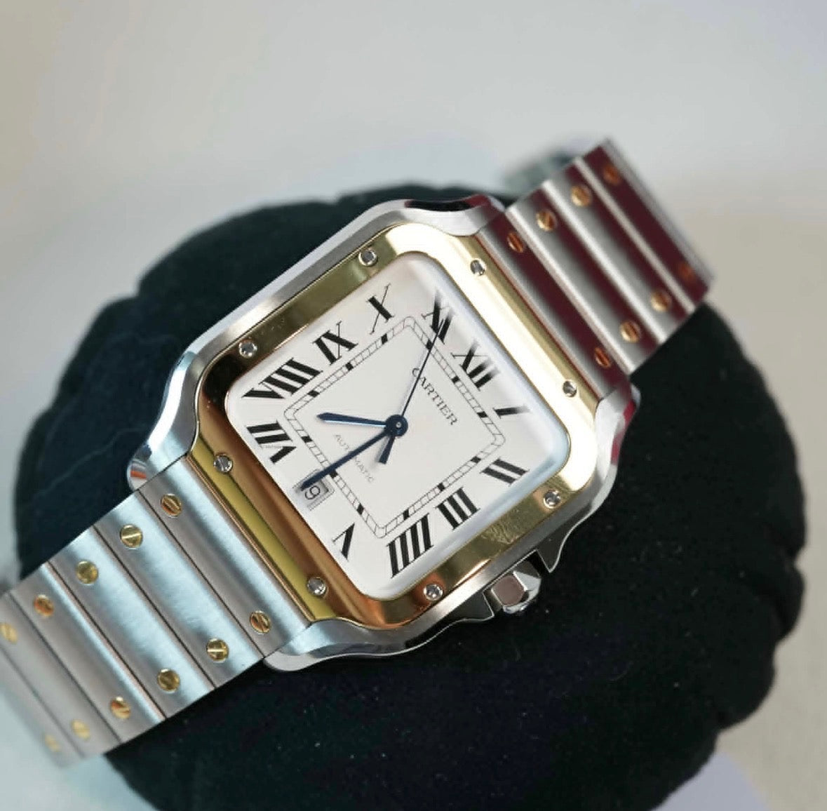 Estate Cartier Santos De Cartier Watch- Large Model