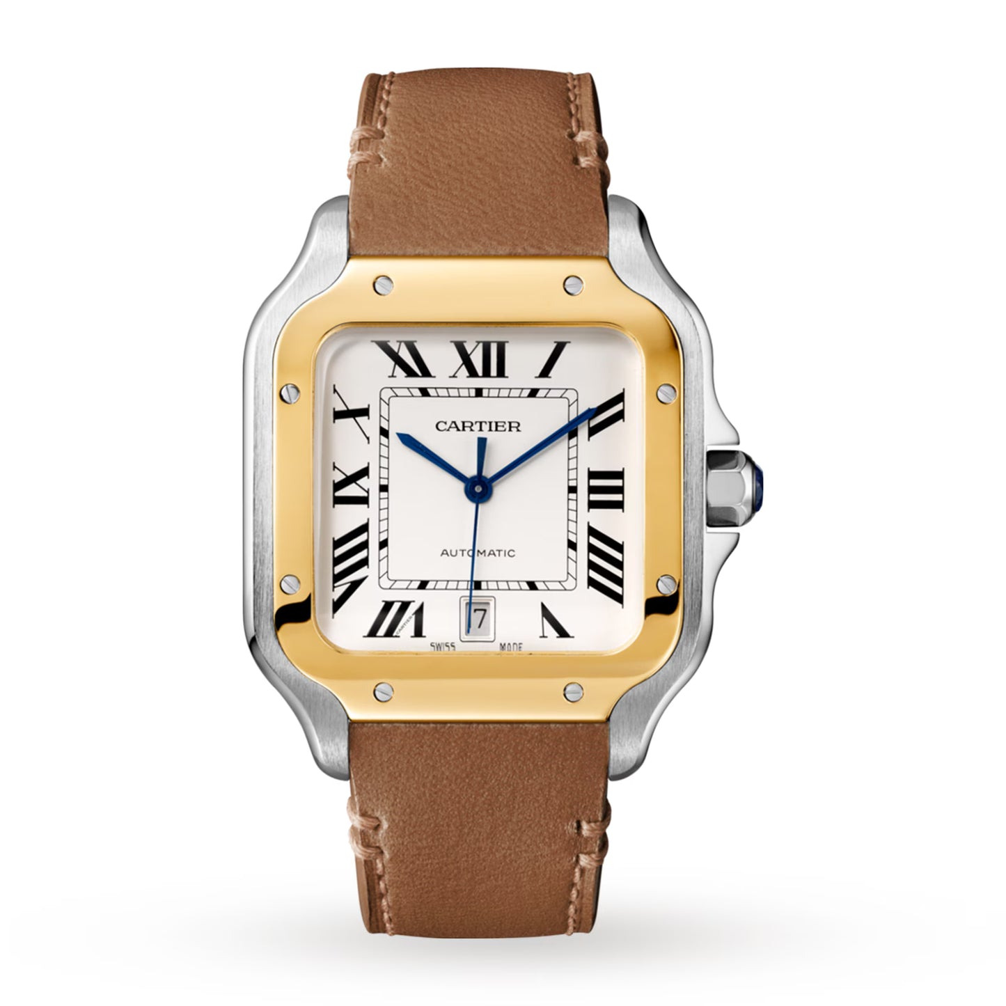 Estate Cartier Santos De Cartier Watch- Large Model