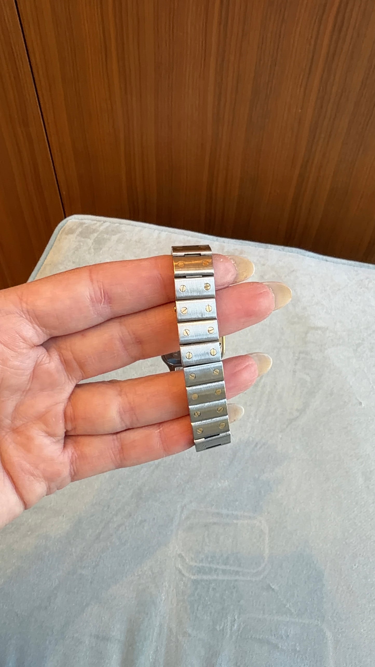 Estate Cartier Santos Galbee Watch