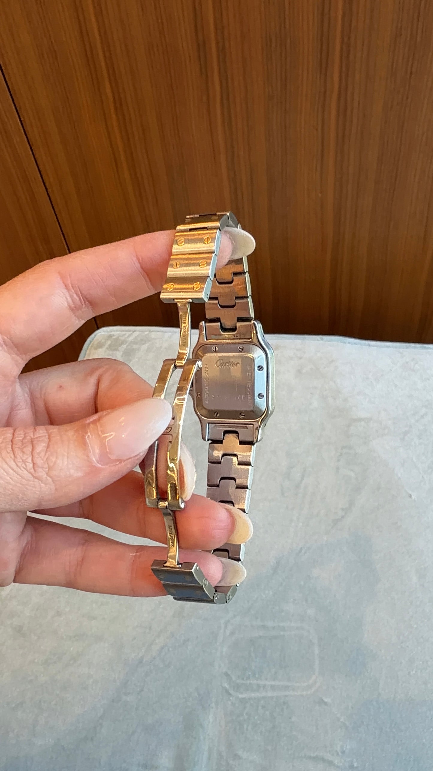 Estate Cartier Santos Galbee Watch