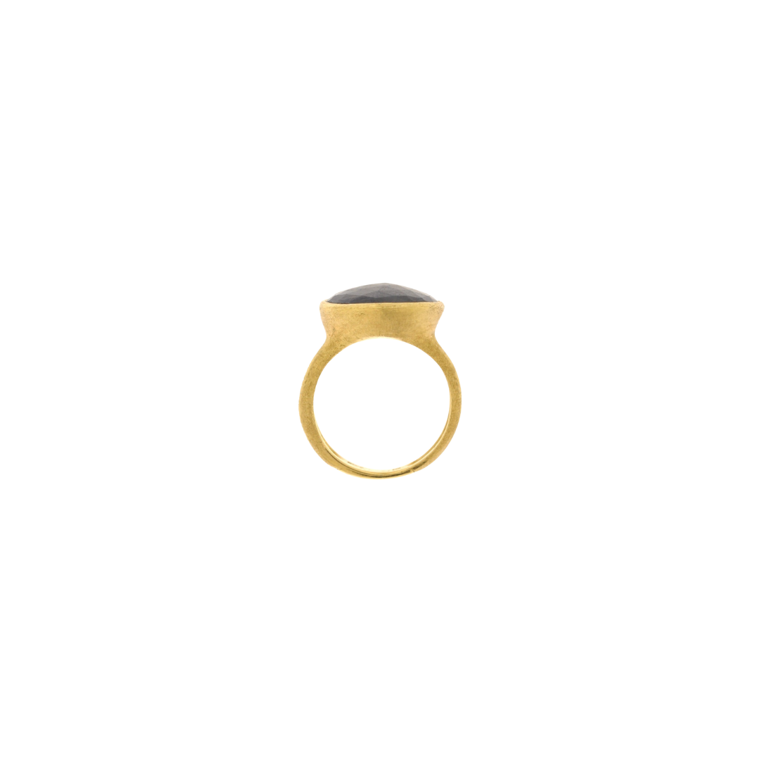 Estate Marco Bicego East West Blue Sapphire Ring – Henri Noël